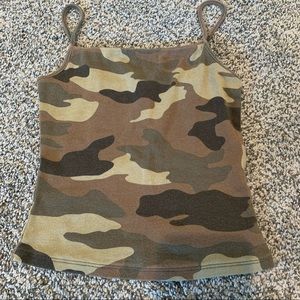 Garage camo tank top S